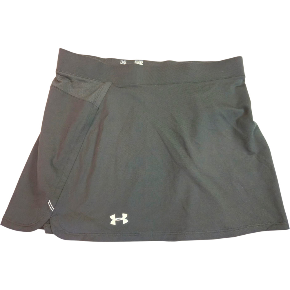 Under Armour Tennis Skirt Sz S Women's Heat Gear Training Black SM/P/P Stretch